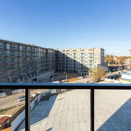 Apartment Stocznia Bright & Serene Riverside Danzig